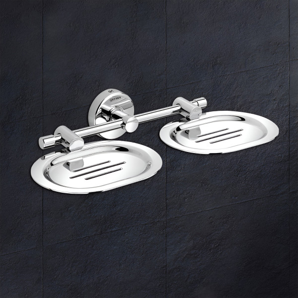 TR9129 Zeal Double Soap dish - Chrome