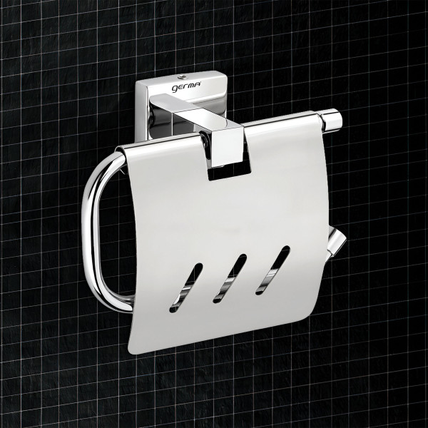 TR9148 Krizlo Paper Holder with Flap Guard - Chrome