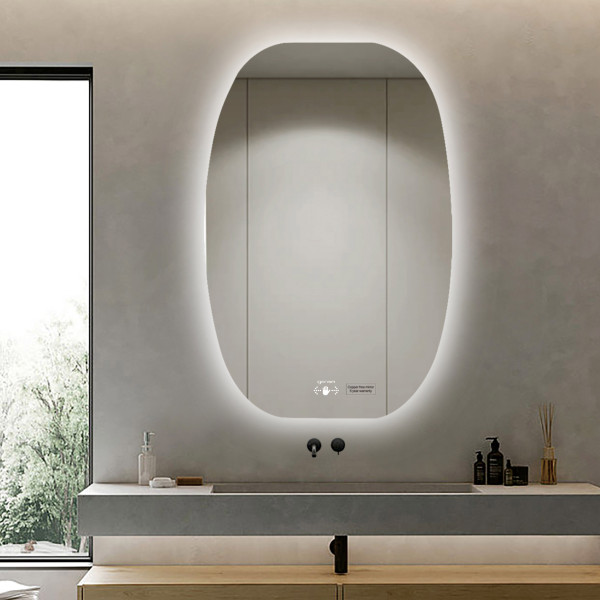 Led Mirror 3Light Dimmer with Wave Sensor TR LED 023 - 90cm x 60cm